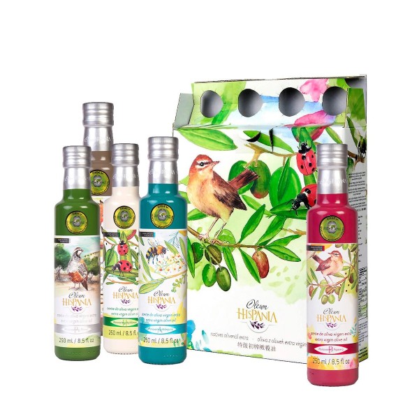 Oleum Hispania Nature Premium，5 x 250 ml。| Oliva del Sur