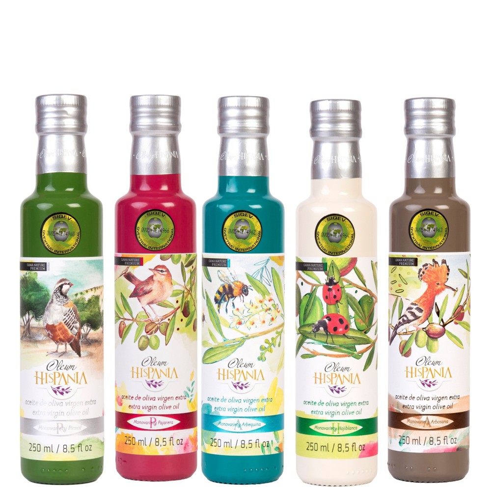 Oleum Hispania Nature Premium, 5 x 250 ml.