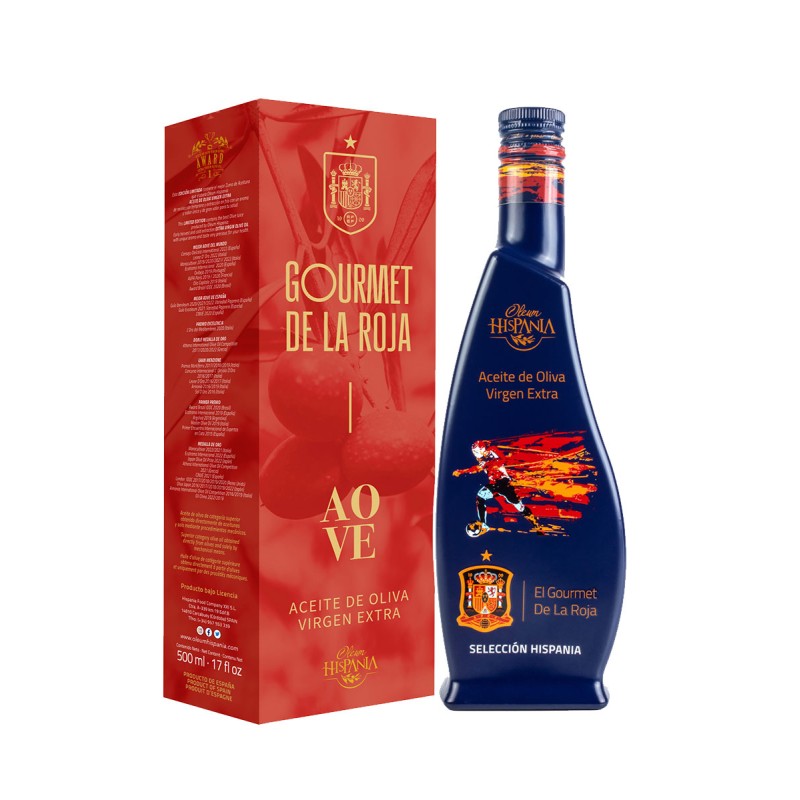 Oleum Hispania El Gourmet de la Roja, Kartonetui 500 ml. | Oliva del Sur
