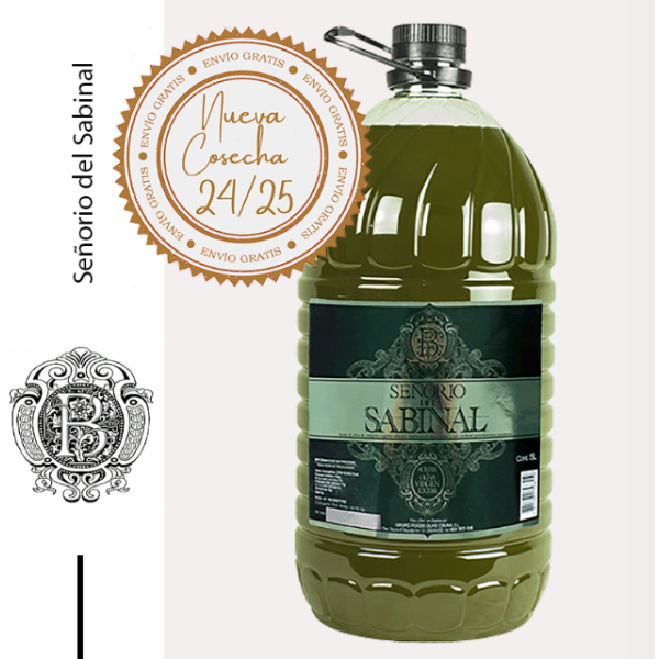Señorío del Sabinal, PET 500 ml. Carton de 6 unités | Oliva del Sur