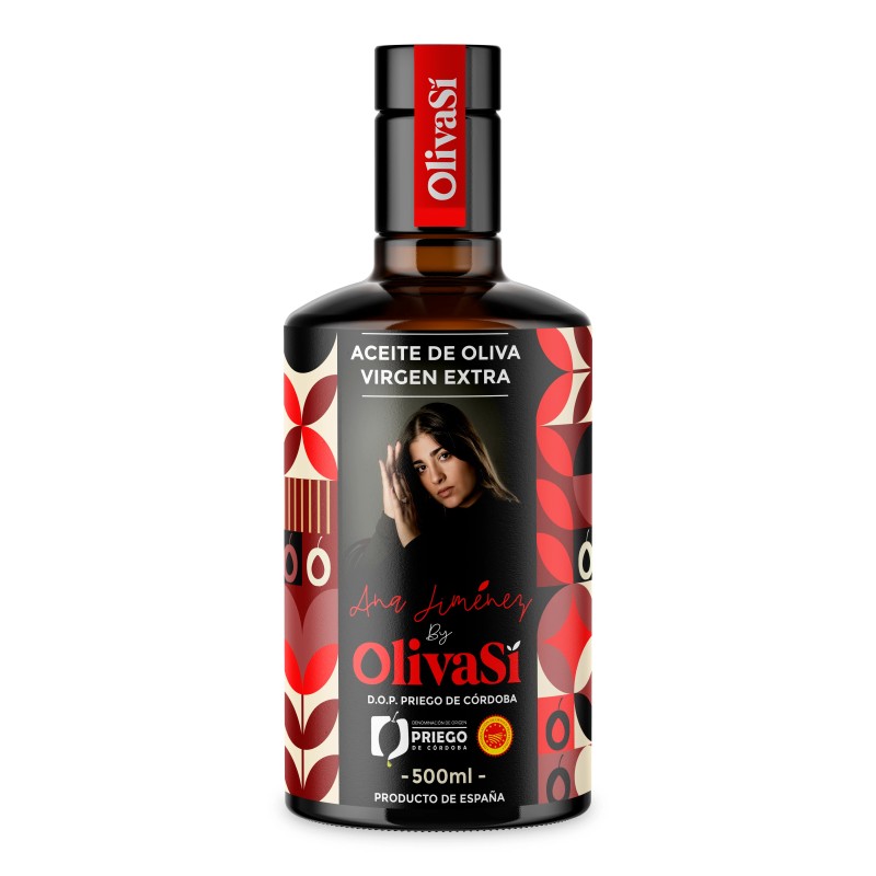 Oliva Sí, Ana Jiménez Edition, DOP, Cuvée, 500 ml.