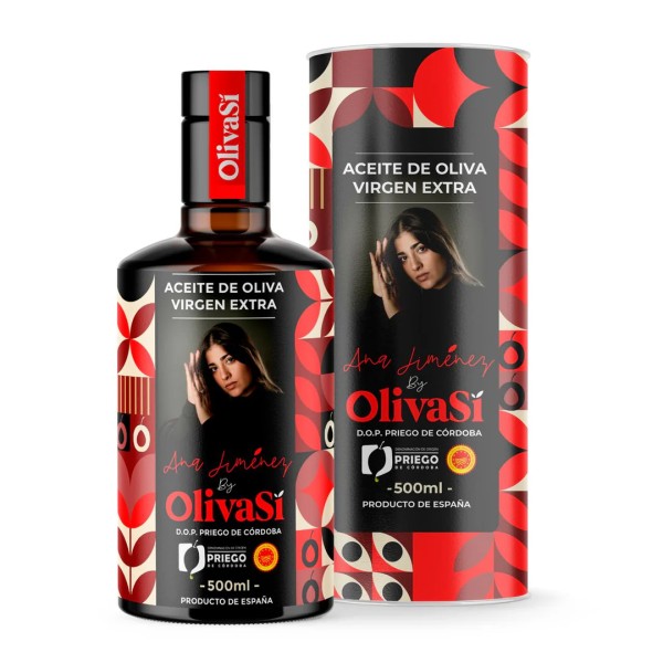 Oliva Sí, Ana Jiménez Edition, DOP, Cuvée, 500 ml.