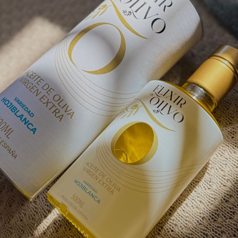 Elixir de Olivo, Hojiblanca 500 ml. | Oliva del Sur