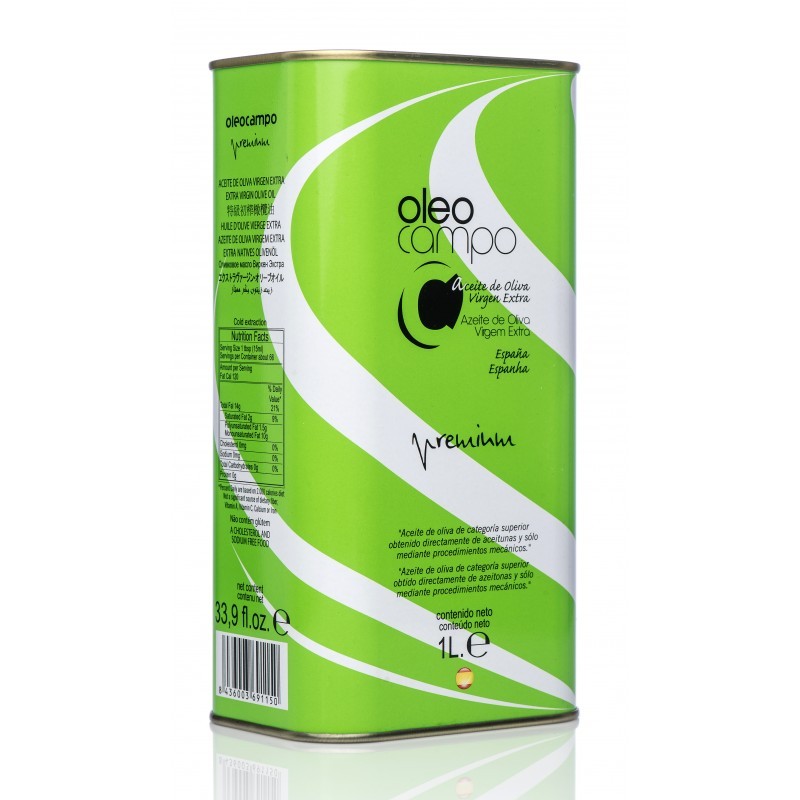 Oleocampo Premium lata 2,5 l. Caja 4 unidades. | Oliva del Sur