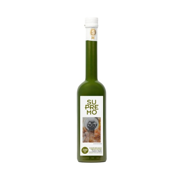Supremo有机Cornezuelo橄榄油，500毫升。6瓶装箱 | Oliva del Sur