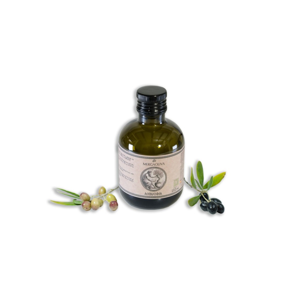 Mergaoliva, Acebuchina 250 ml dunkles Glas