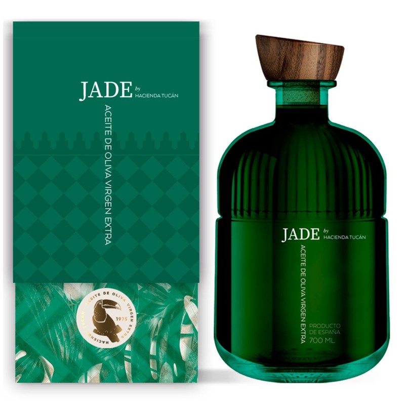 Hacienda Tucán, JADE Picual 700 ml avec étui | Oliva del Sur