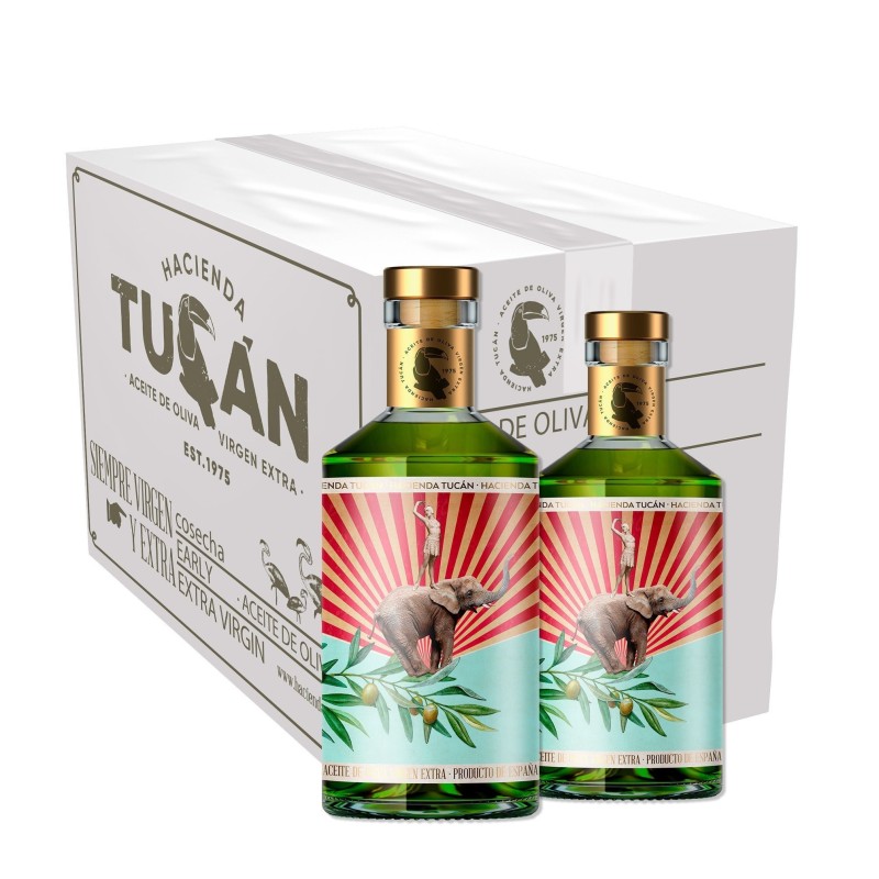 Hacienda Tucán, Arbequina 500 ml. | Oliva del Sur