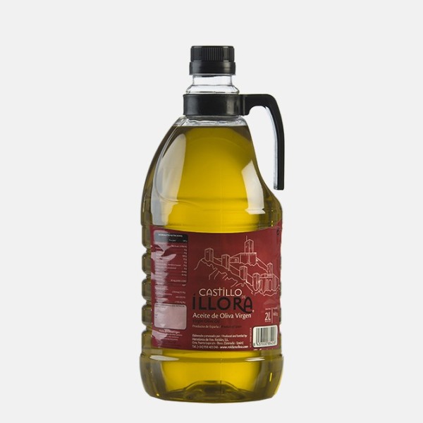 Castillo de Íllora Picual-Lucio Cosecha Temprana, 2 l. Caja 6 unidades | Oliva del Sur