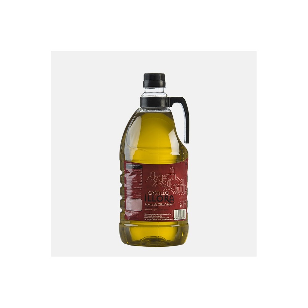 Castillo de Íllora Picual-Lucio Cosecha Temprana, 2 l. Caja 6 unidades | Oliva del Sur