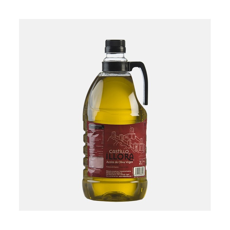 Castillo de Íllora Picual-Lucio Cosecha Temprana, 2 l. Caja 6 unidades | Oliva del Sur