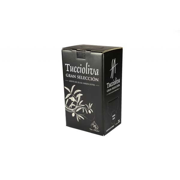 Tuccioliva 盒中袋装 2 升。| Oliva del Sur