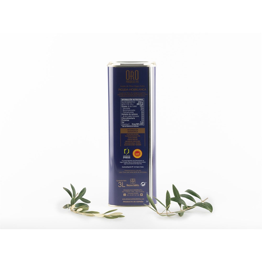 Parqueoliva Serie Oro, Can 3l.
