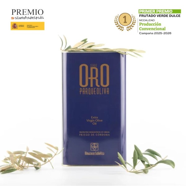 Parqueoliva Serie Oro，3升。| Oliva del Sur