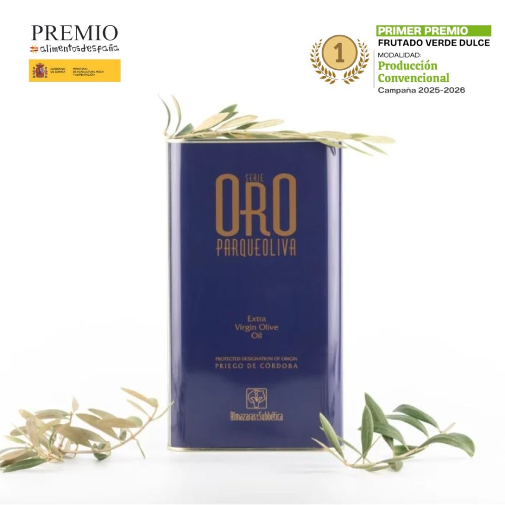 Parqueoliva Serie Oro，3升。| Oliva del Sur