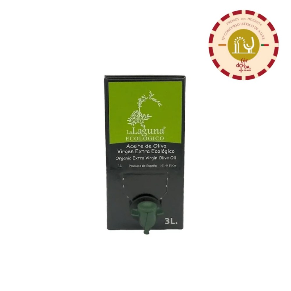 La Laguna Ecológico, Bag-in-Box 3 l. Karton mit 3 Einheiten. | Oliva del Sur