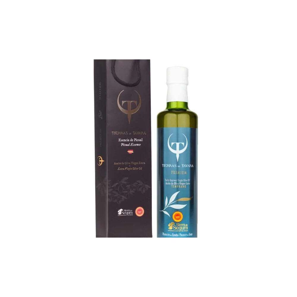 Tierras de Tavara Premium, estuche 500 ml. | Oliva del Sur