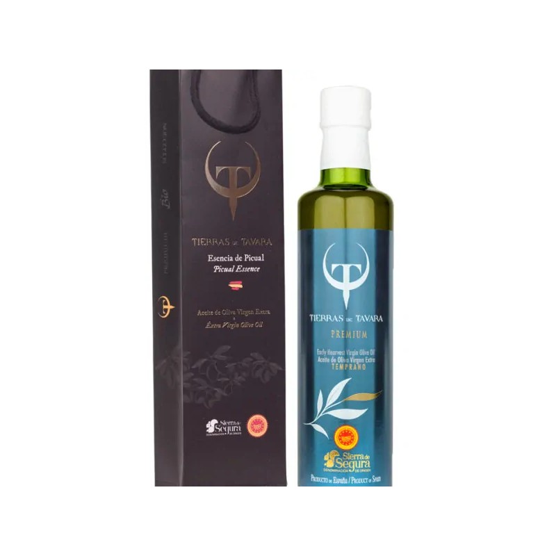 Tierras de Tavara Premium, Etui 500 ml. | Oliva del Sur