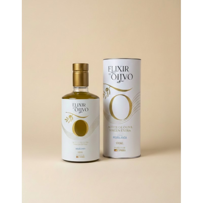 橄榄精华（Elixir de Olivo）Hojiblanca 500 毫升。| Oliva del Sur