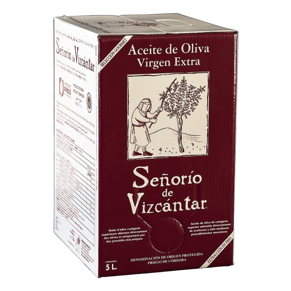 Señorío de Vizcántar Bag in Box 5 l. Boîte de 3 unités. | Oliva del Sur