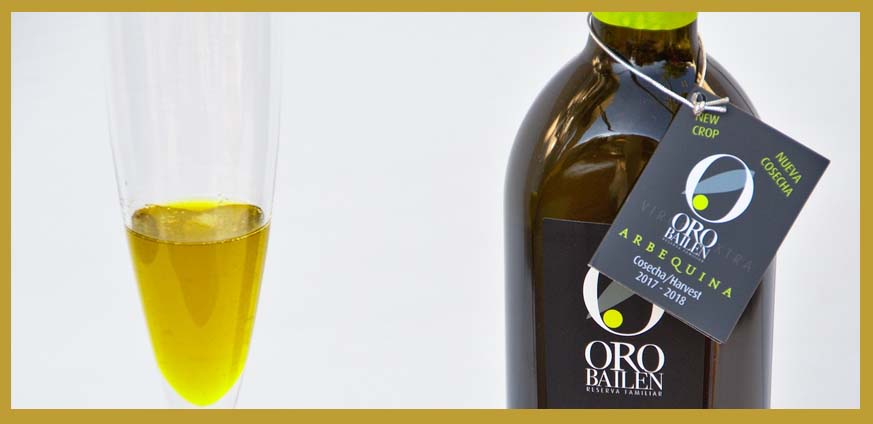 Our arbequina olive oil for your recipes